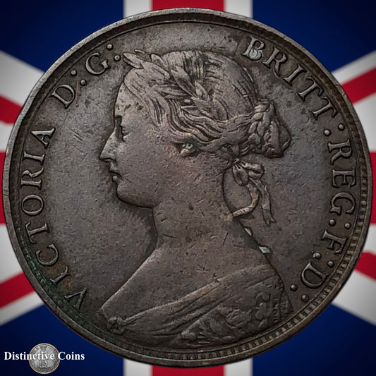 Great Britain 1866 Half Penny 1/2d GB5482