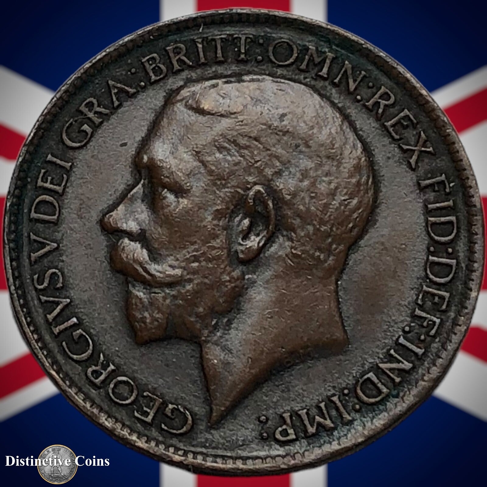 Great Britain 1912 Farthing 1/4d GB4648