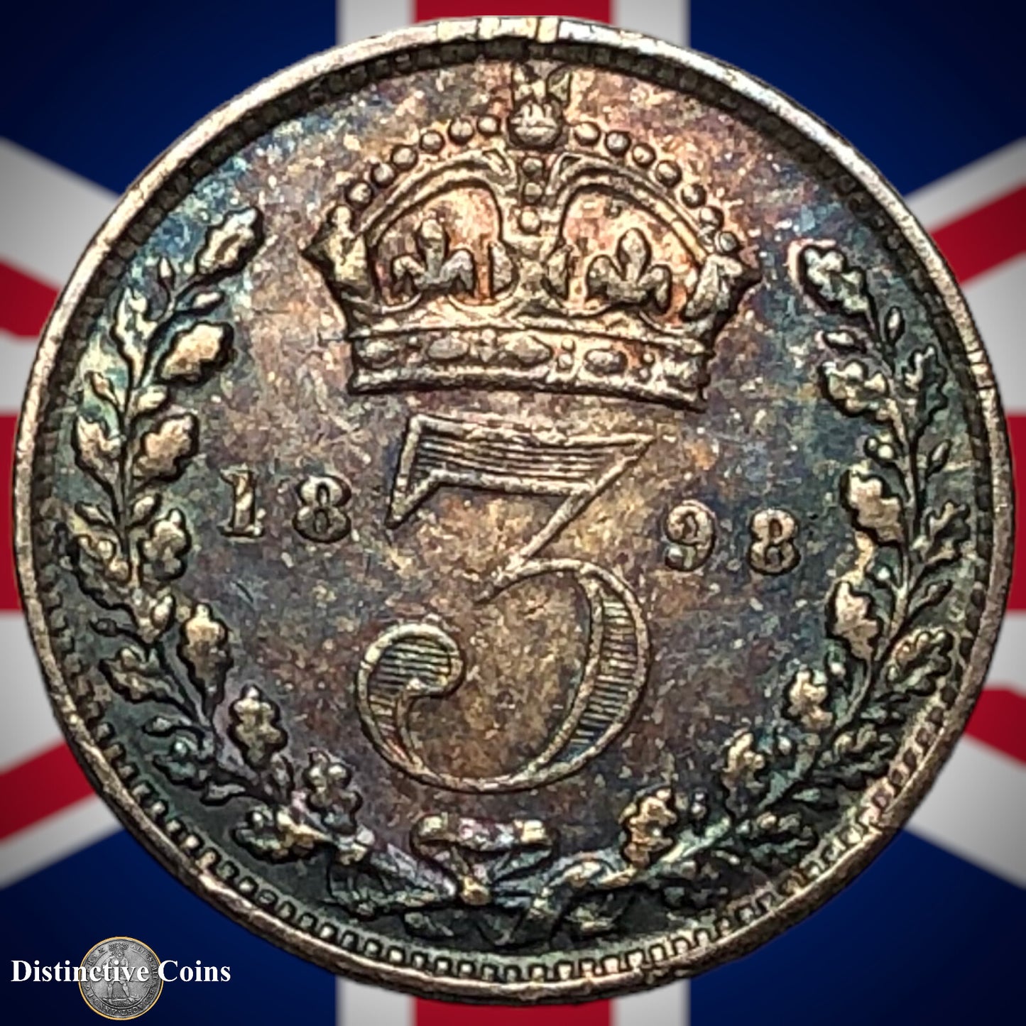 Great Britain 1898 Three Pence GB2051