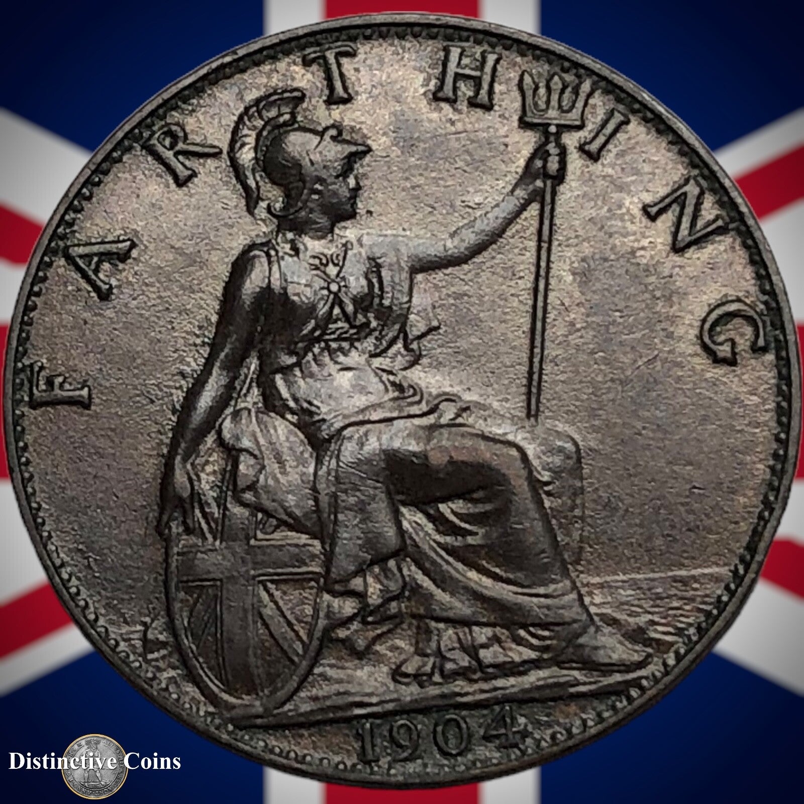 Great Britain 1904 Farthing 1/4d GB4562