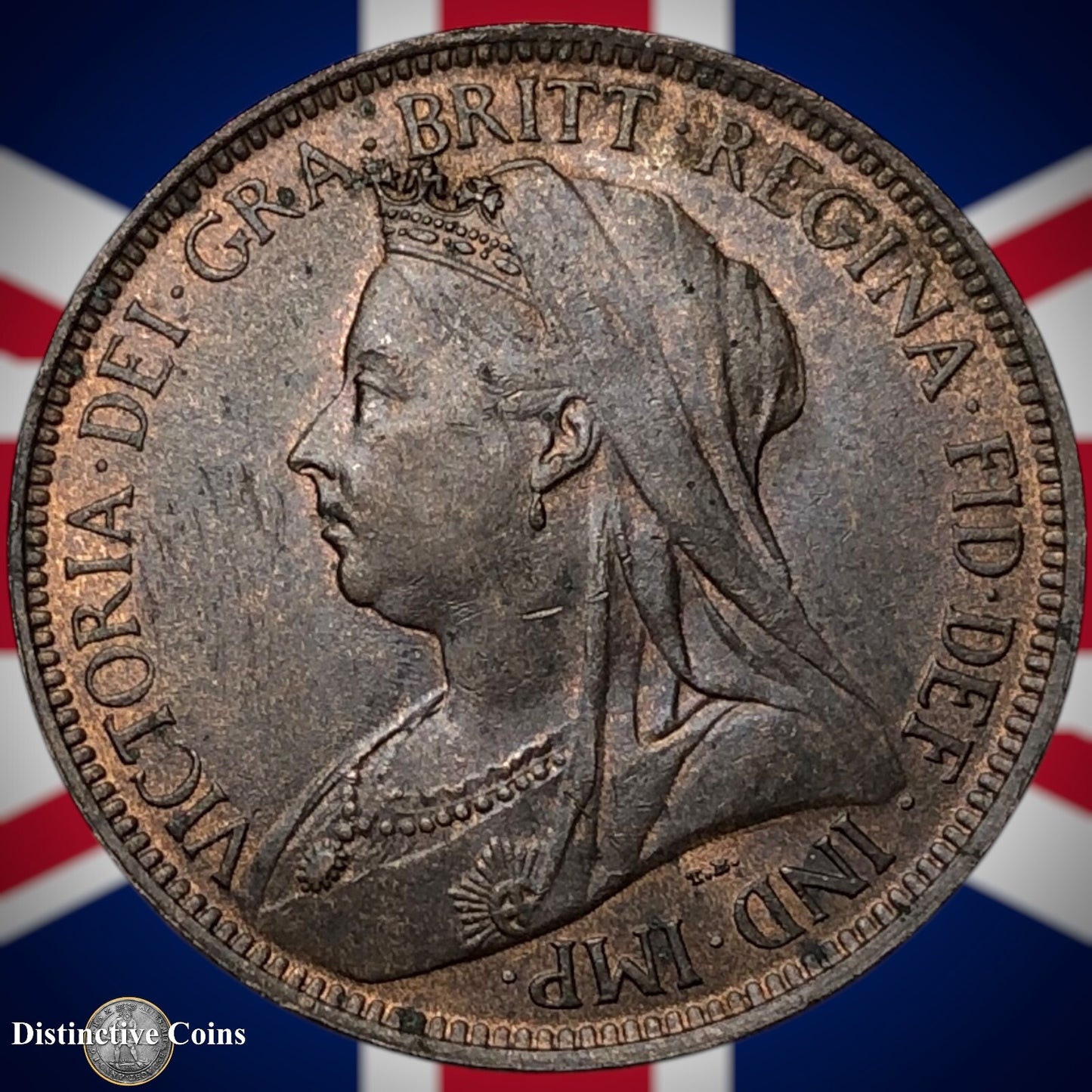 Great Britain 1898 Half Penny 1/2d GB5737