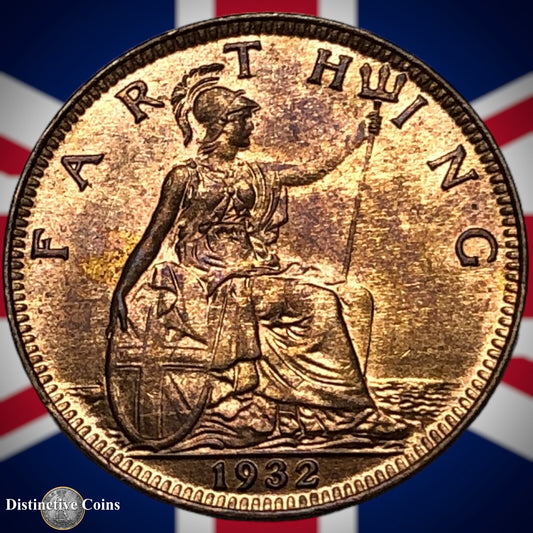 Great Britain 1932 Farthing 1/4d GB4933