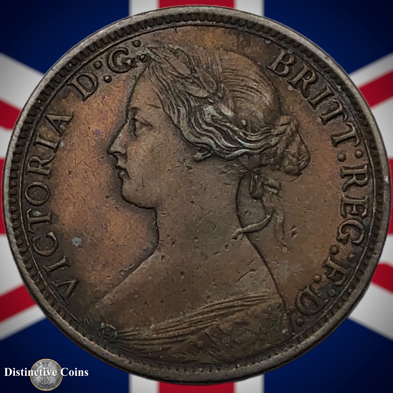 Great Britain 1866 Farthing 1/4d GB3554