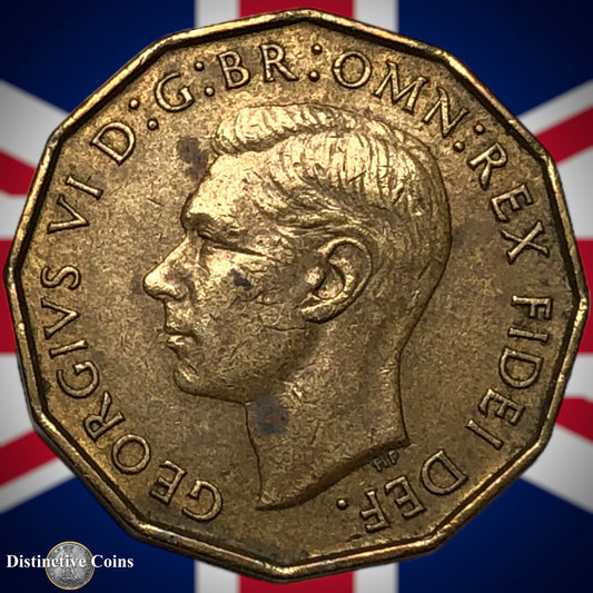 Great Britain 1950 Three Pence GB2485