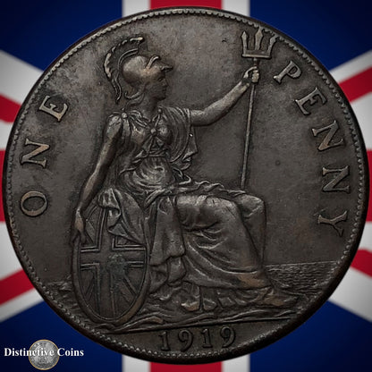 Great Britain 1919 Penny 1d GB6898