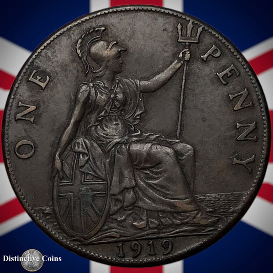 Great Britain 1919 Penny 1d GB6898