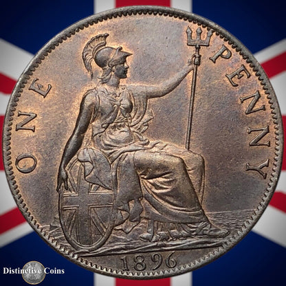 Great Britain 1896 Penny 1d GB6593