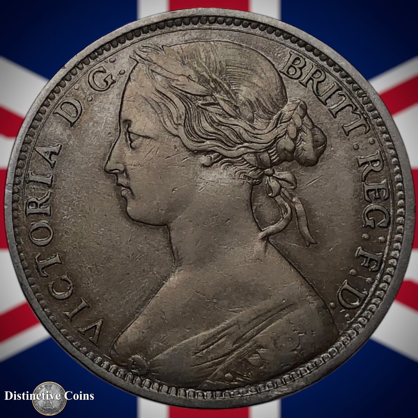 Great Britain 1862 Penny 1d GB6207