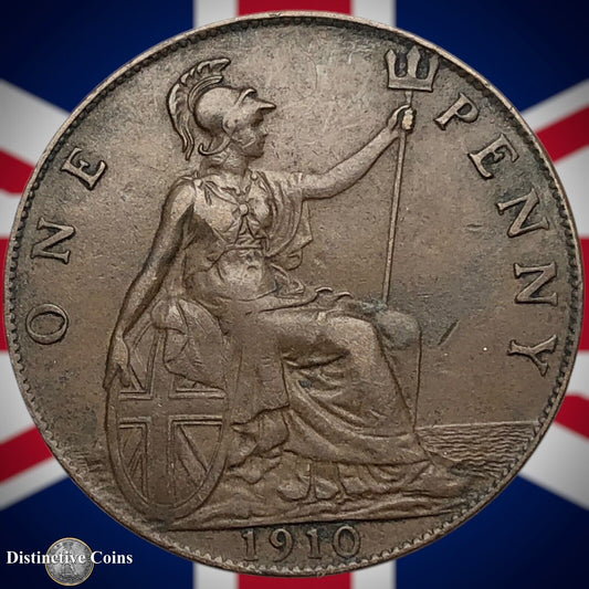 Great Britain 1910 Penny 1d GB6720