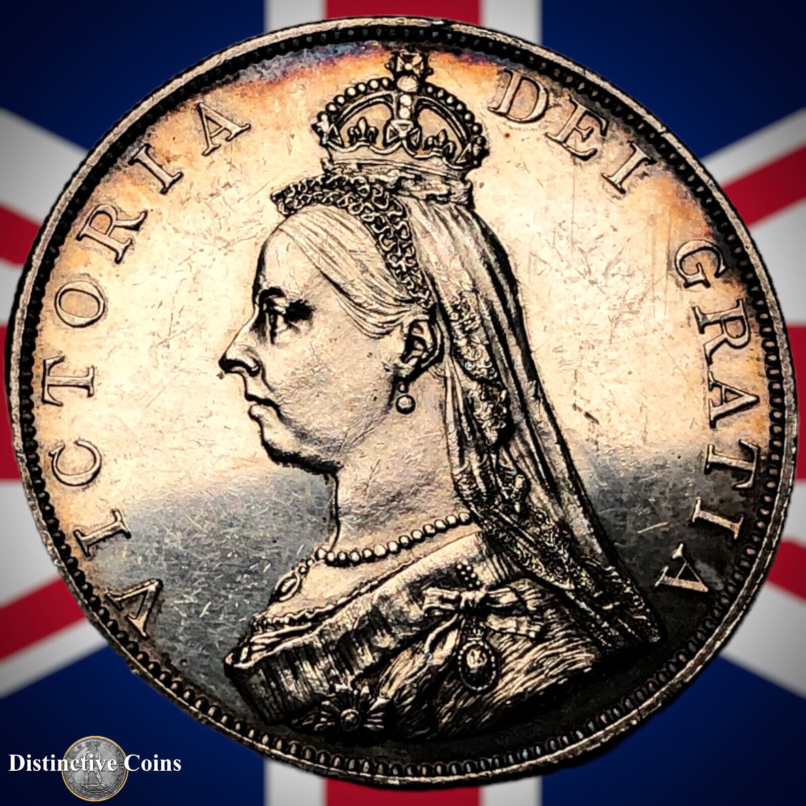 Great Britain 1887 Double Florin GB1388