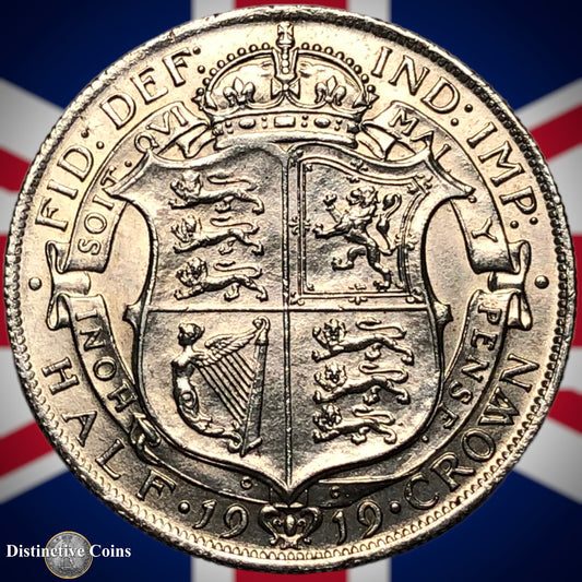 Great Britain 1919 Half Crown GB1291