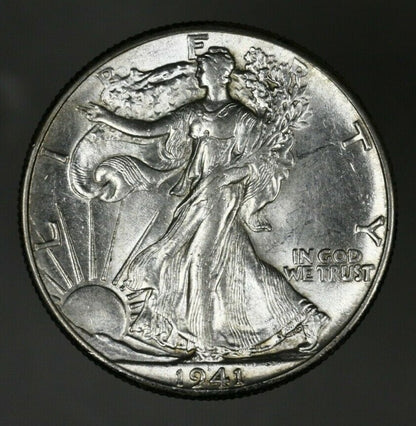 US 1941 Walking Liberty Half Dollar  A3086