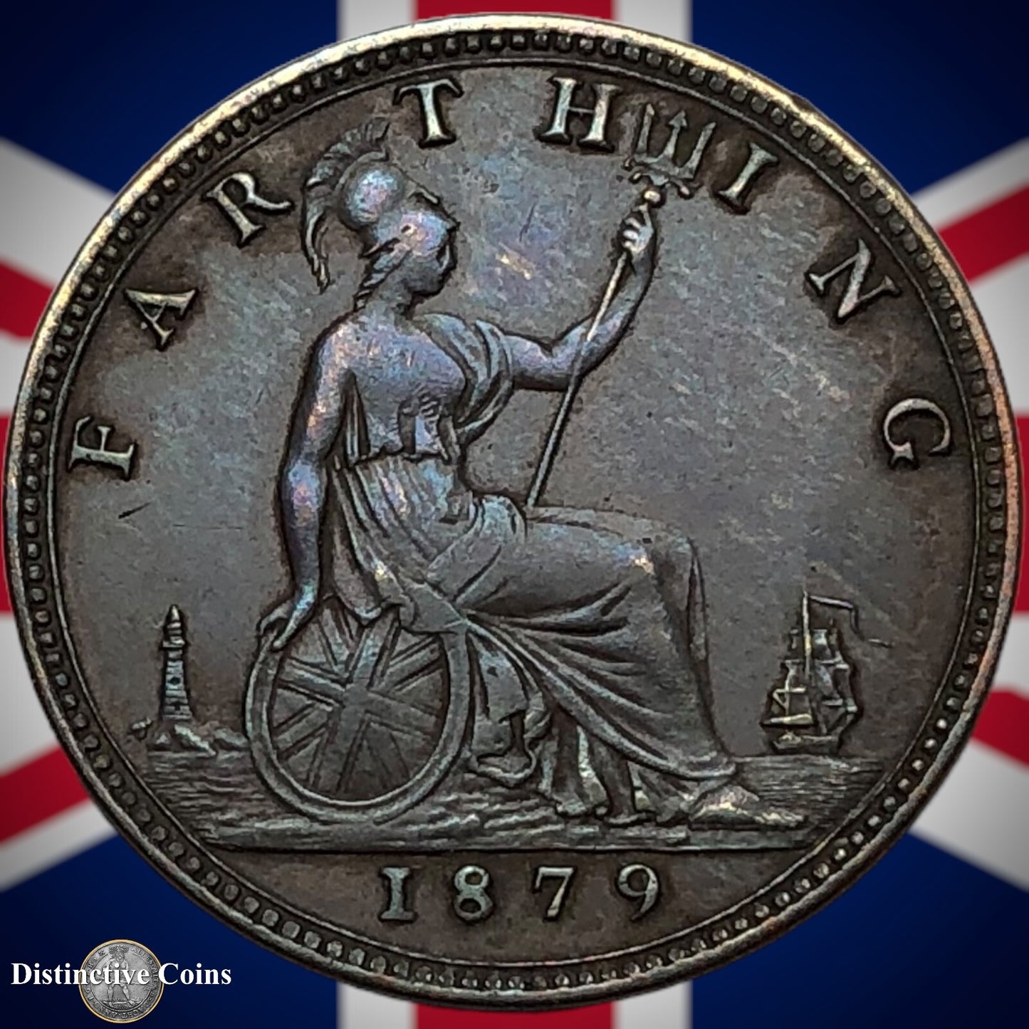 Great Britain 1879 Farthing 1/4d GB3818