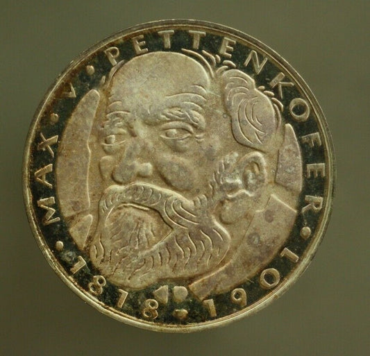 Germany 1968 D 5 Mark Proof Light Hairlines Cat=$100   A257