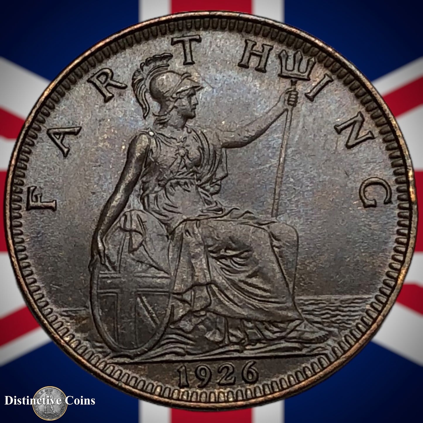 Great Britain 1926 Farthing 1/4d GB4829