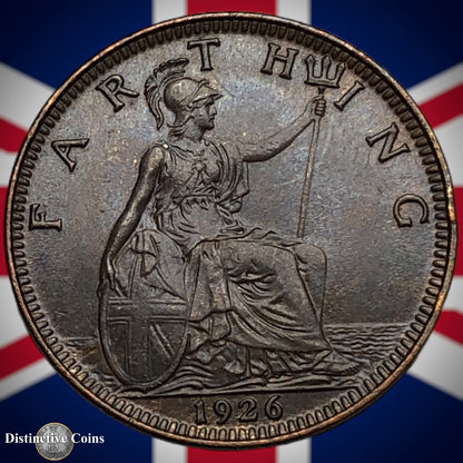 Great Britain 1926 Farthing 1/4d GB4829