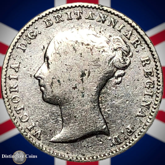 Great Britain 1868 Three Pence GB1844