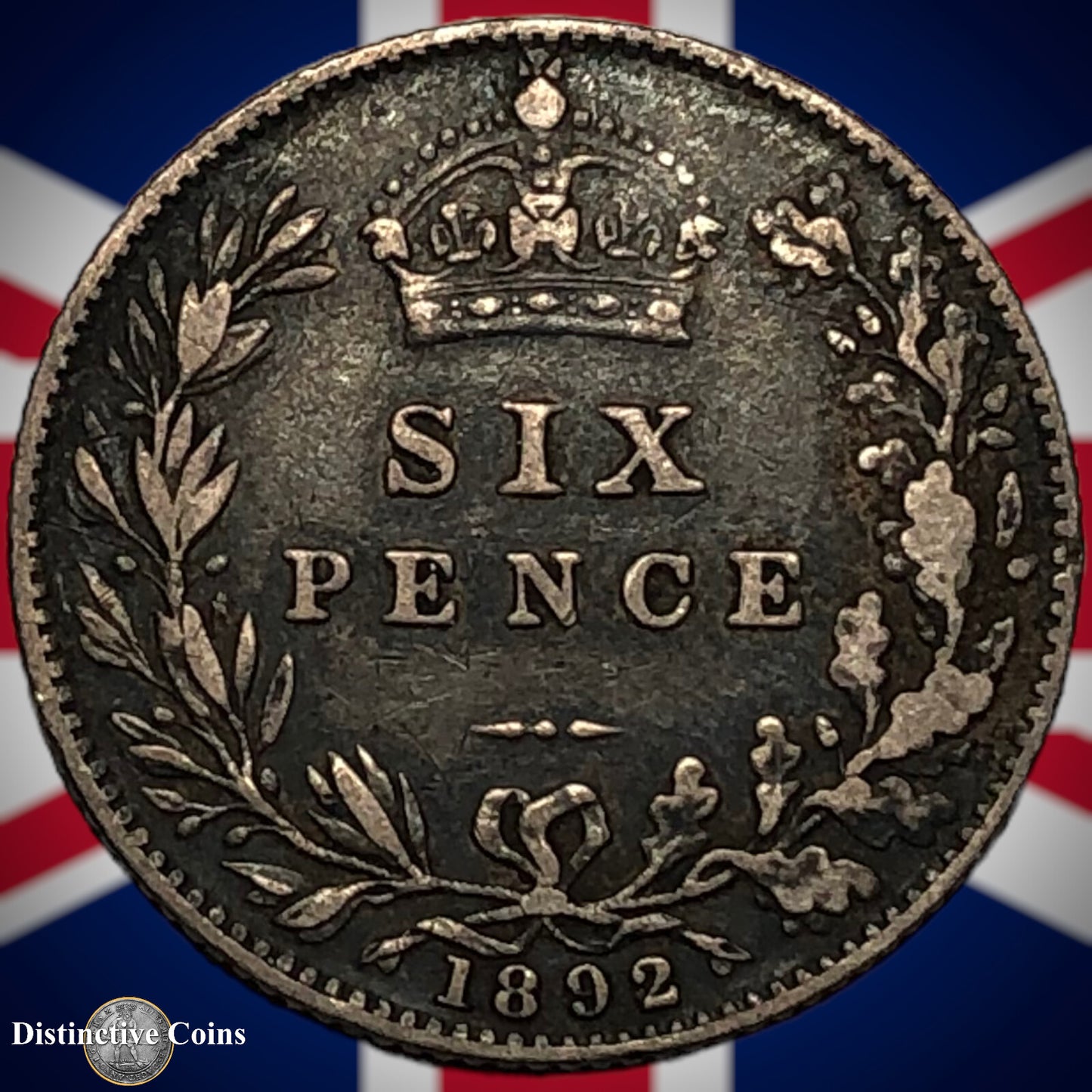 Great Britain 1892 Six Pence GB2762