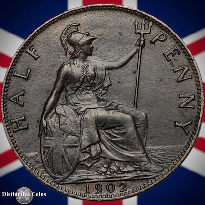 Great Britain 1902 Half Penny 1/2d GB5774