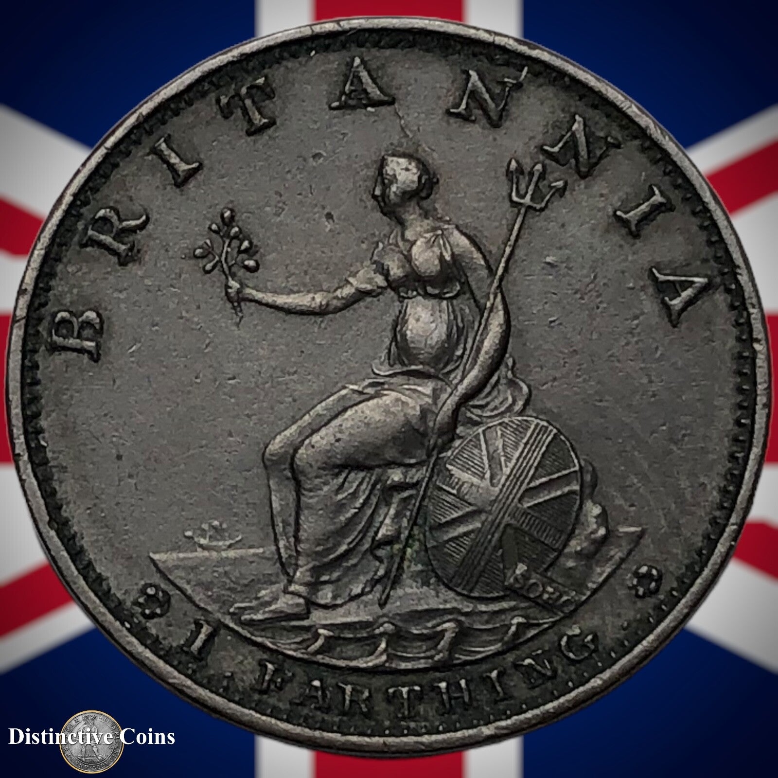 Great Britain 1799 Farthing 1/4d GB3200