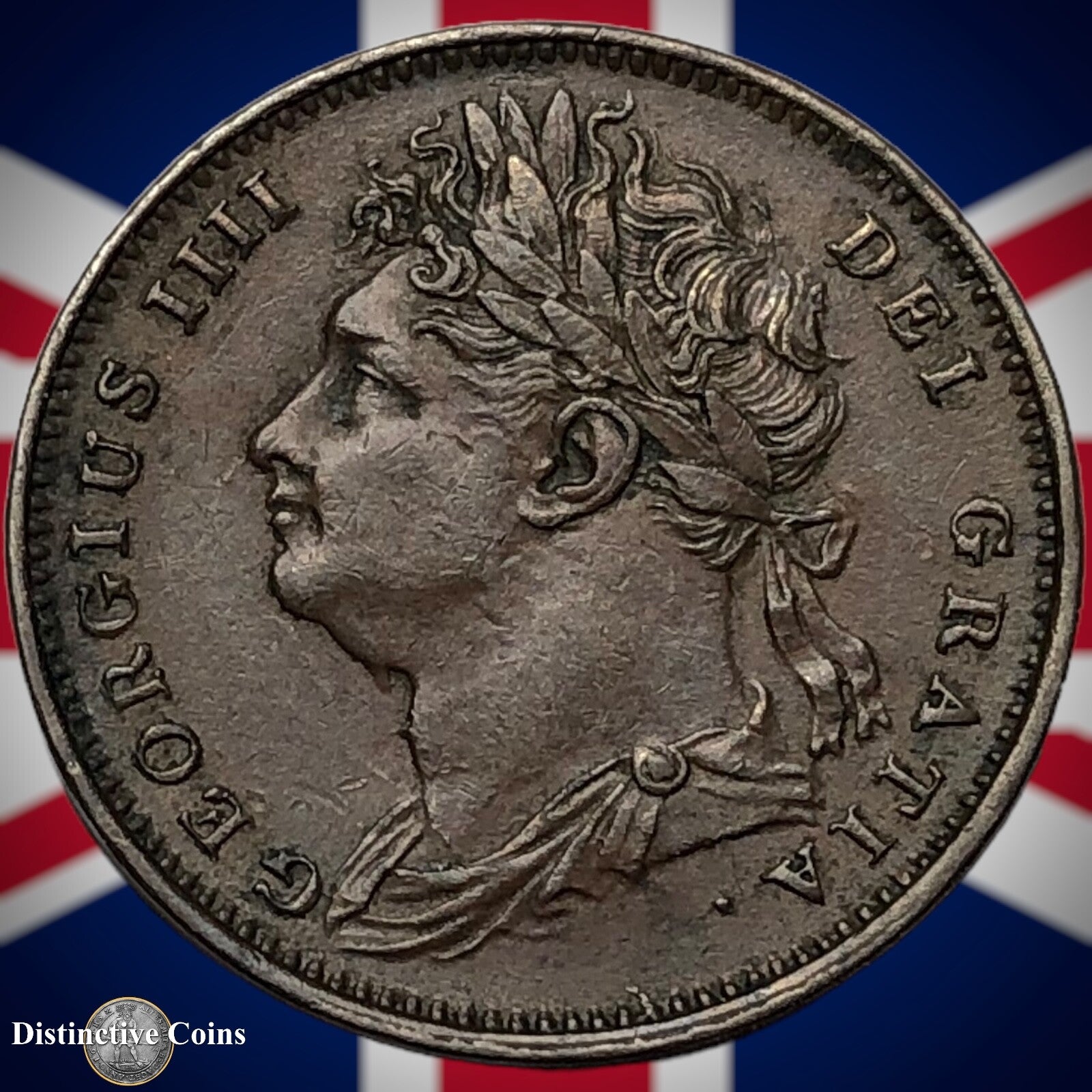 Great Britain 1826 Farthing 1/4d GB3327