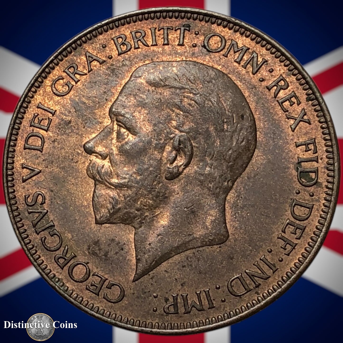 Great Britain 1929 Penny 1d GB7100