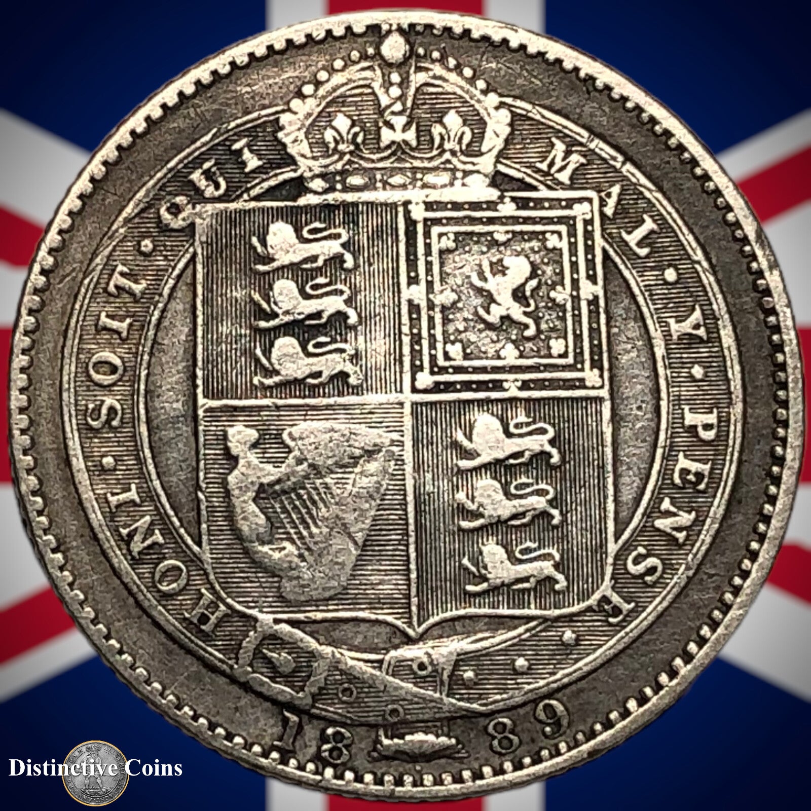 Great Britain 1889 British One Shilling GB0554