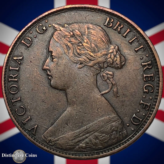 Great Britain 1862 Half Penny 1/2d GB5419
