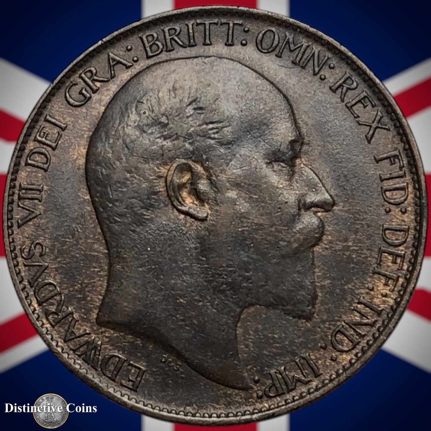 Great Britain 1907 Half Penny 1/2d GB5816