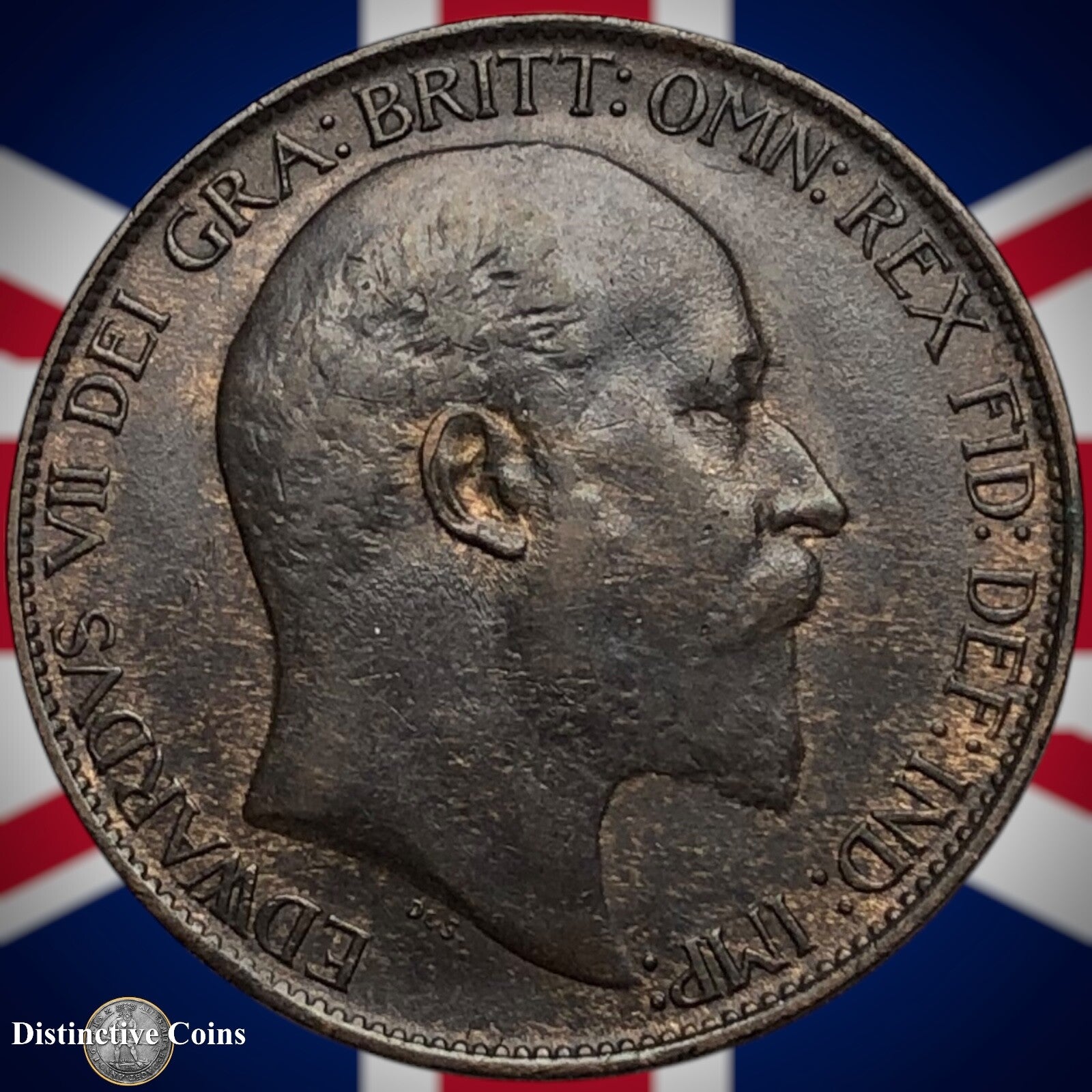 Great Britain 1907 Half Penny 1/2d GB5816