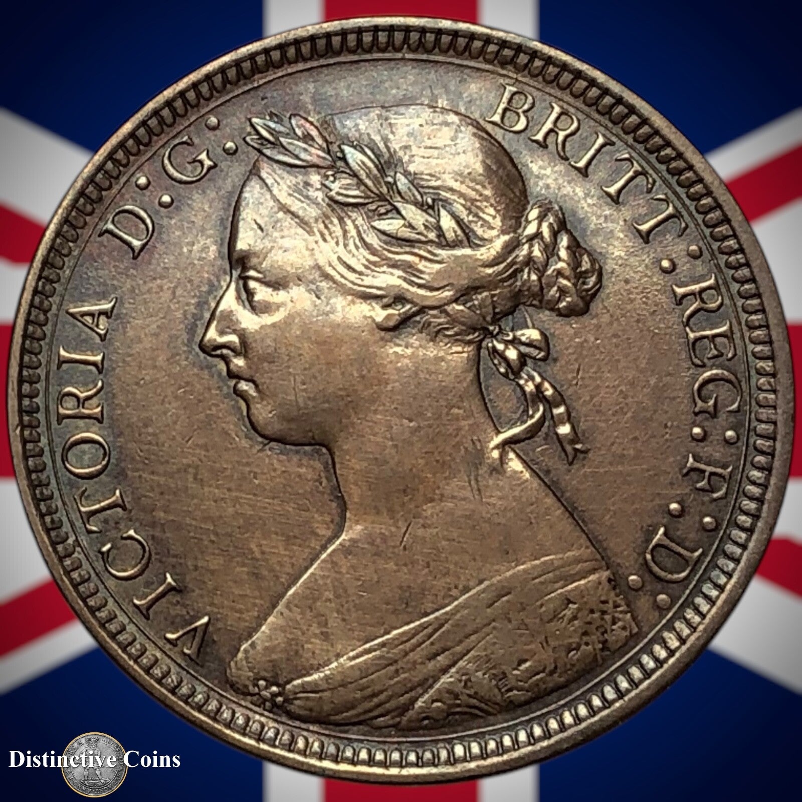 Great Britain 1890 Half Penny 1/2d GB5672