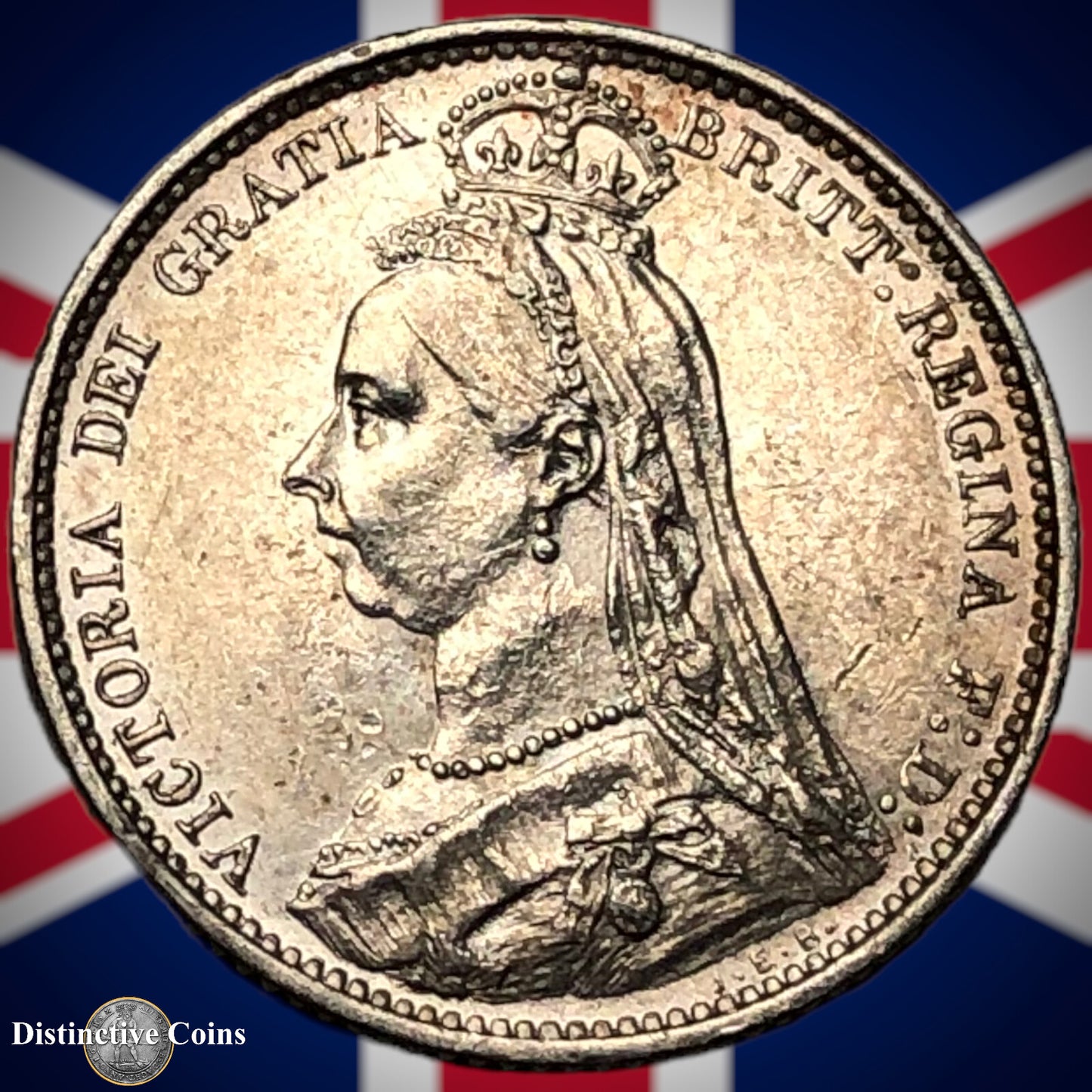 Great Britain 1889 Six Pence GB2731