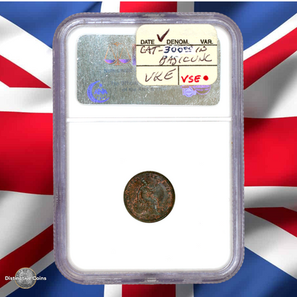 Great Britain 1835 1/3 Farthing NGC MS62BN - GBS001