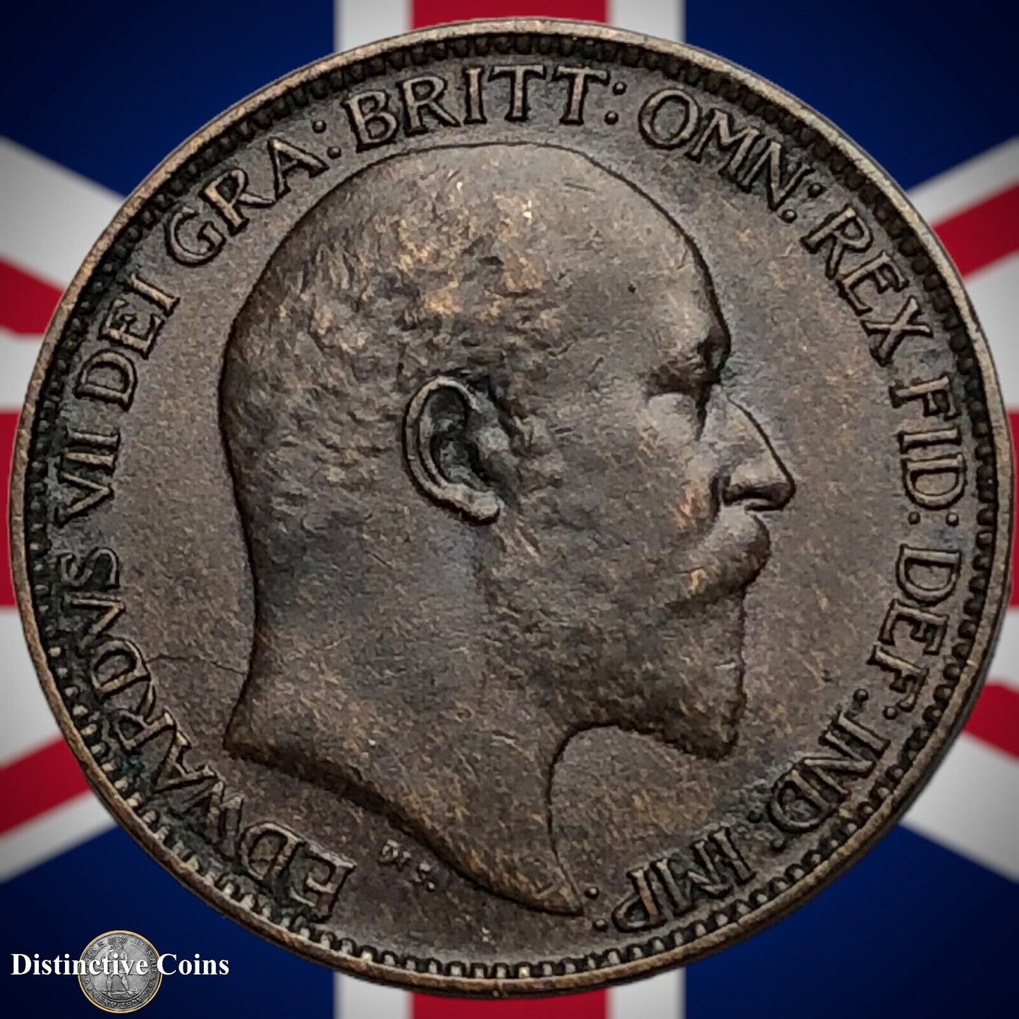 Great Britain 1902 Farthing 1/4d GB4509