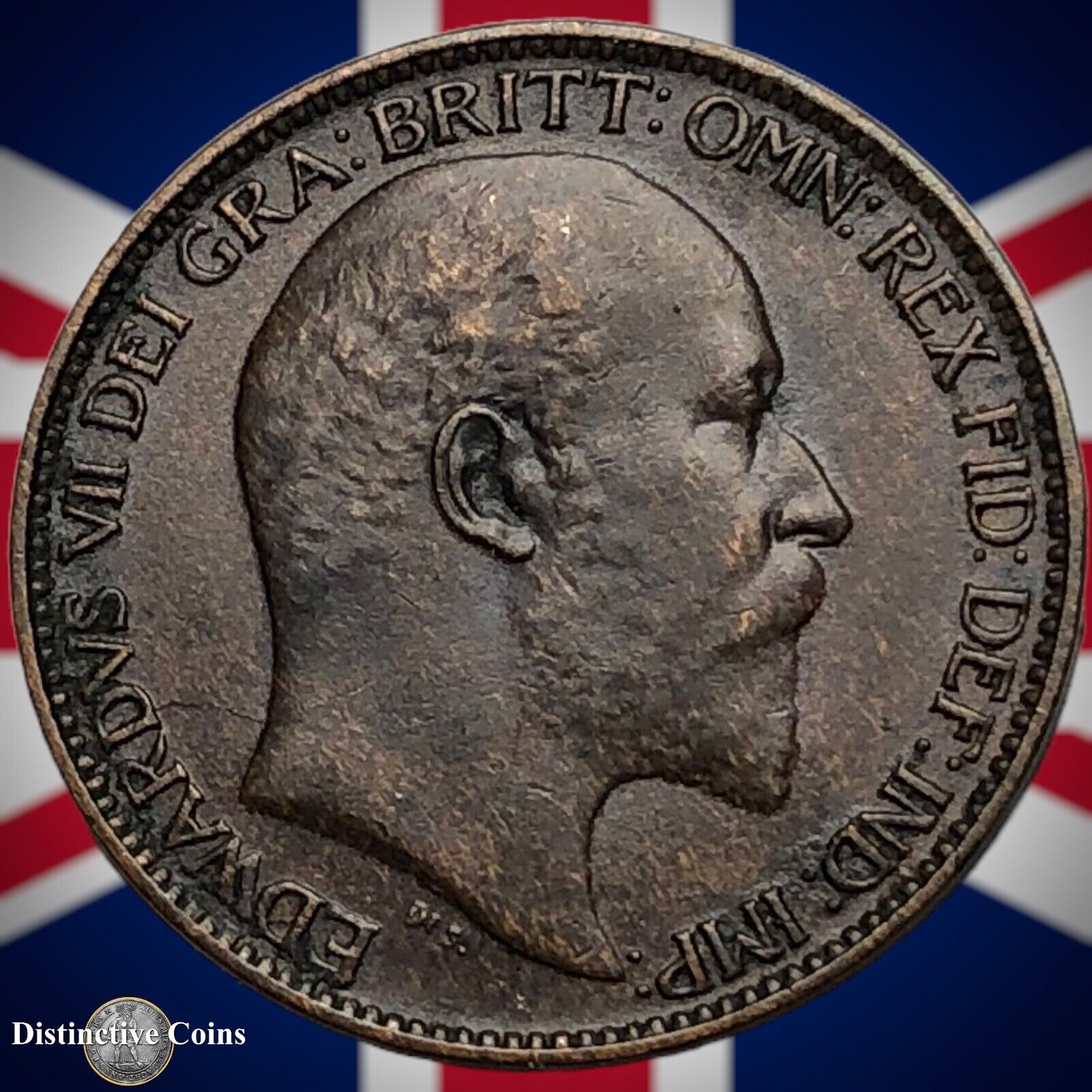 Great Britain 1902 Farthing 1/4d GB4509