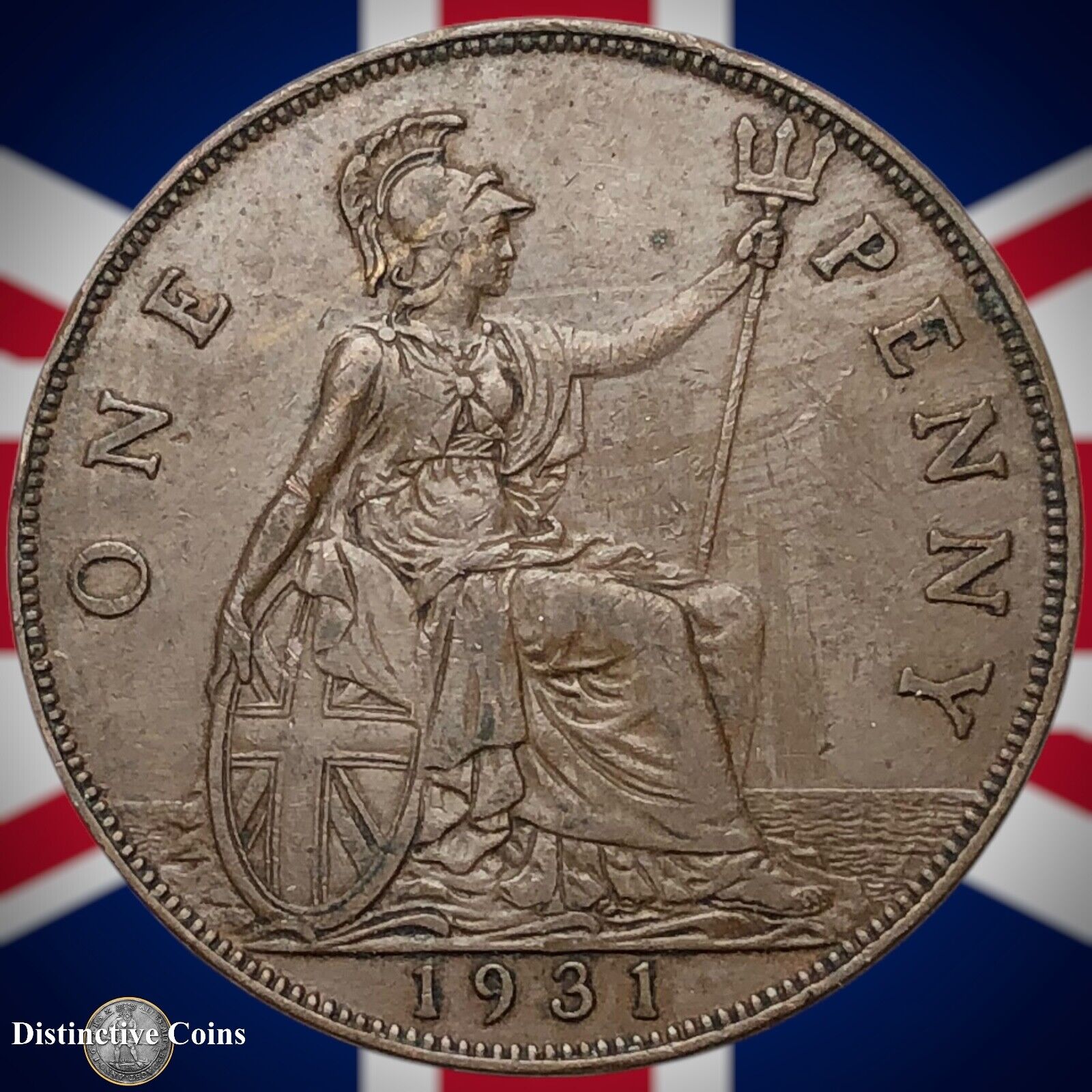 Great Britain 1931 Penny 1d GB7123