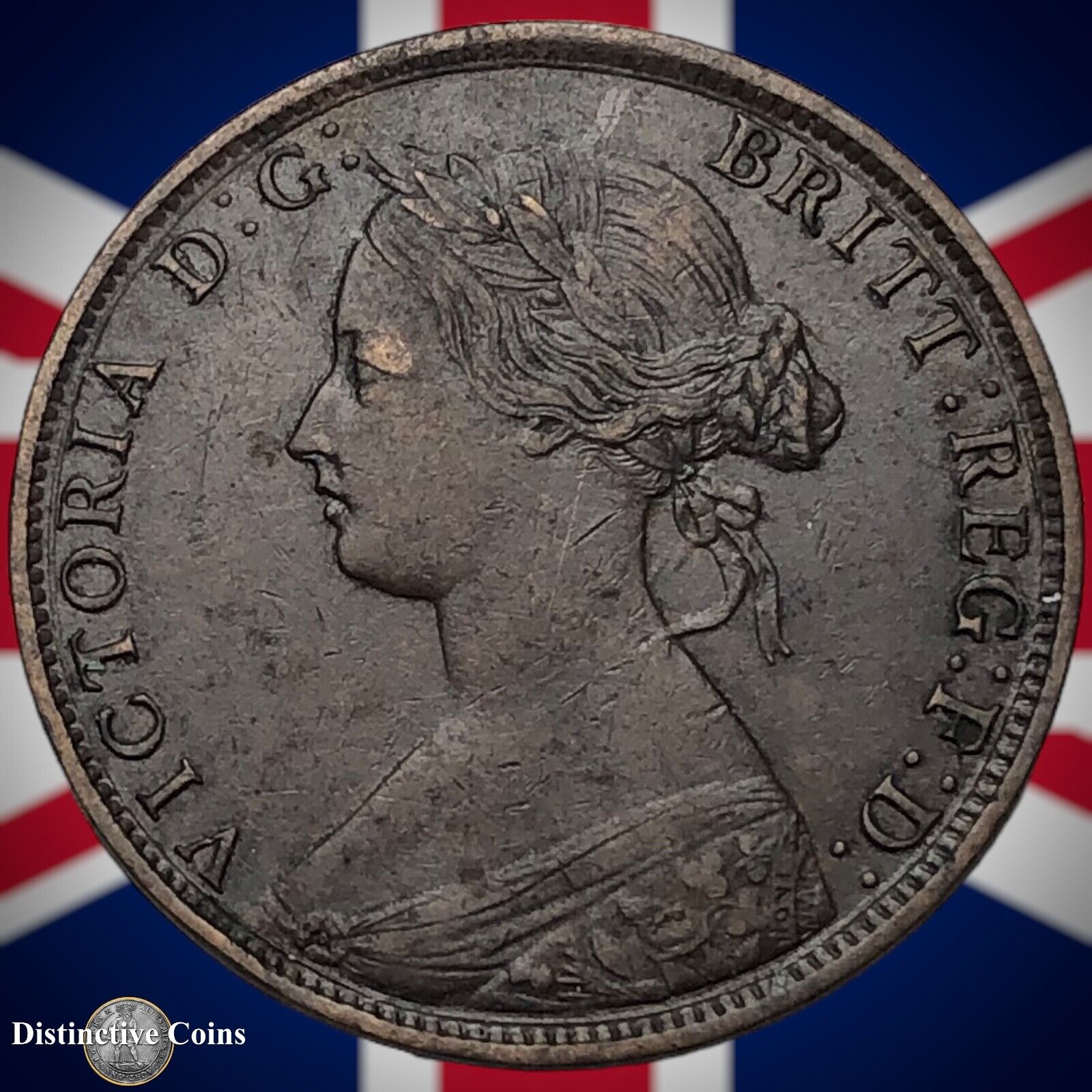 Great Britain 1862 Half Penny 1/2d GB5418