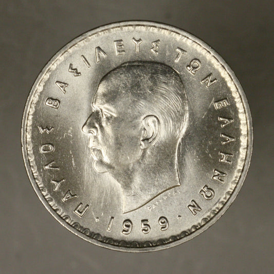 Greece 1959 10 Drachmai 