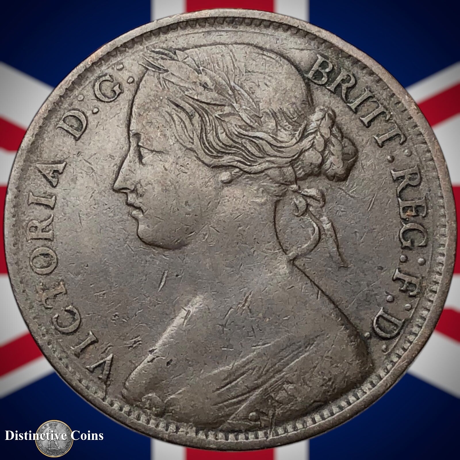 Great Britain 1861 Penny 1d GB6177