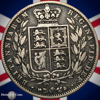 Great Britain 1845 Half Crown GB1177