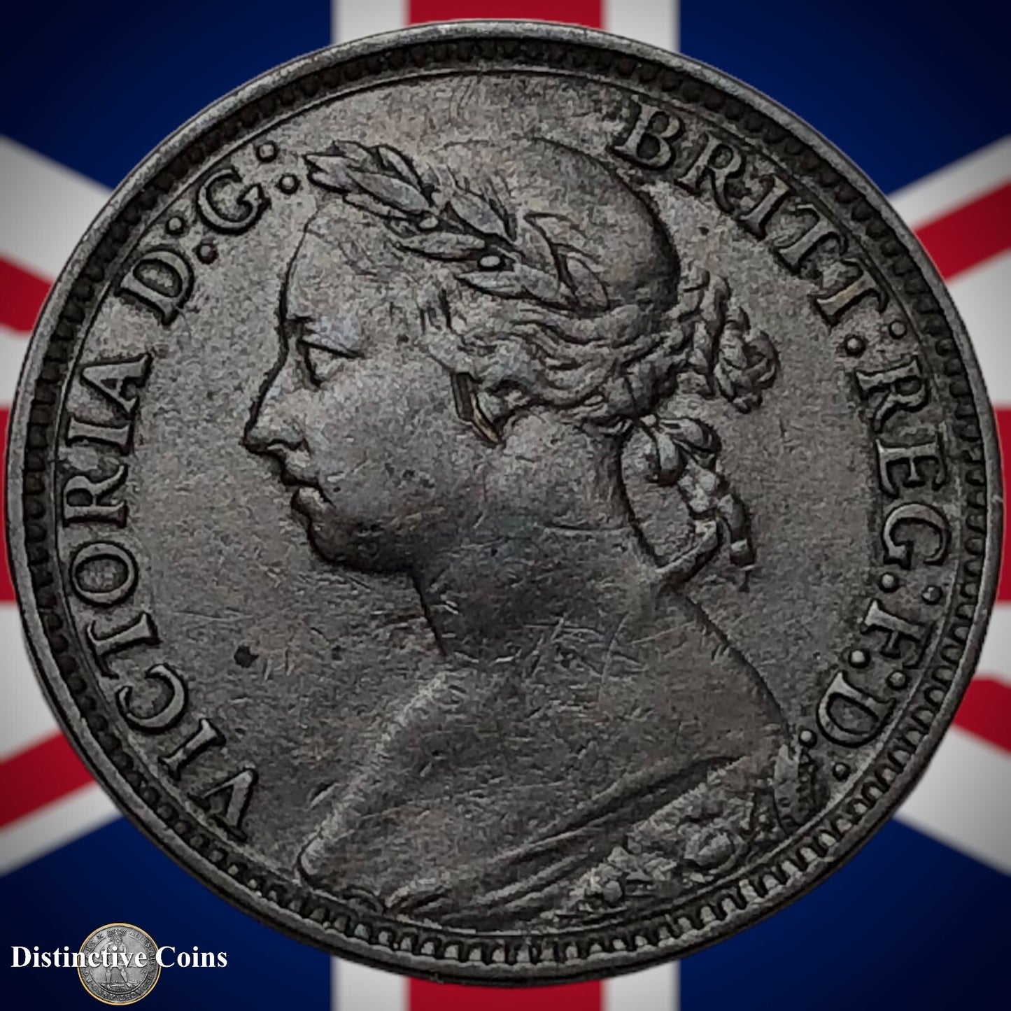 Great Britain 1881 H Farthing 1/4d GB3874