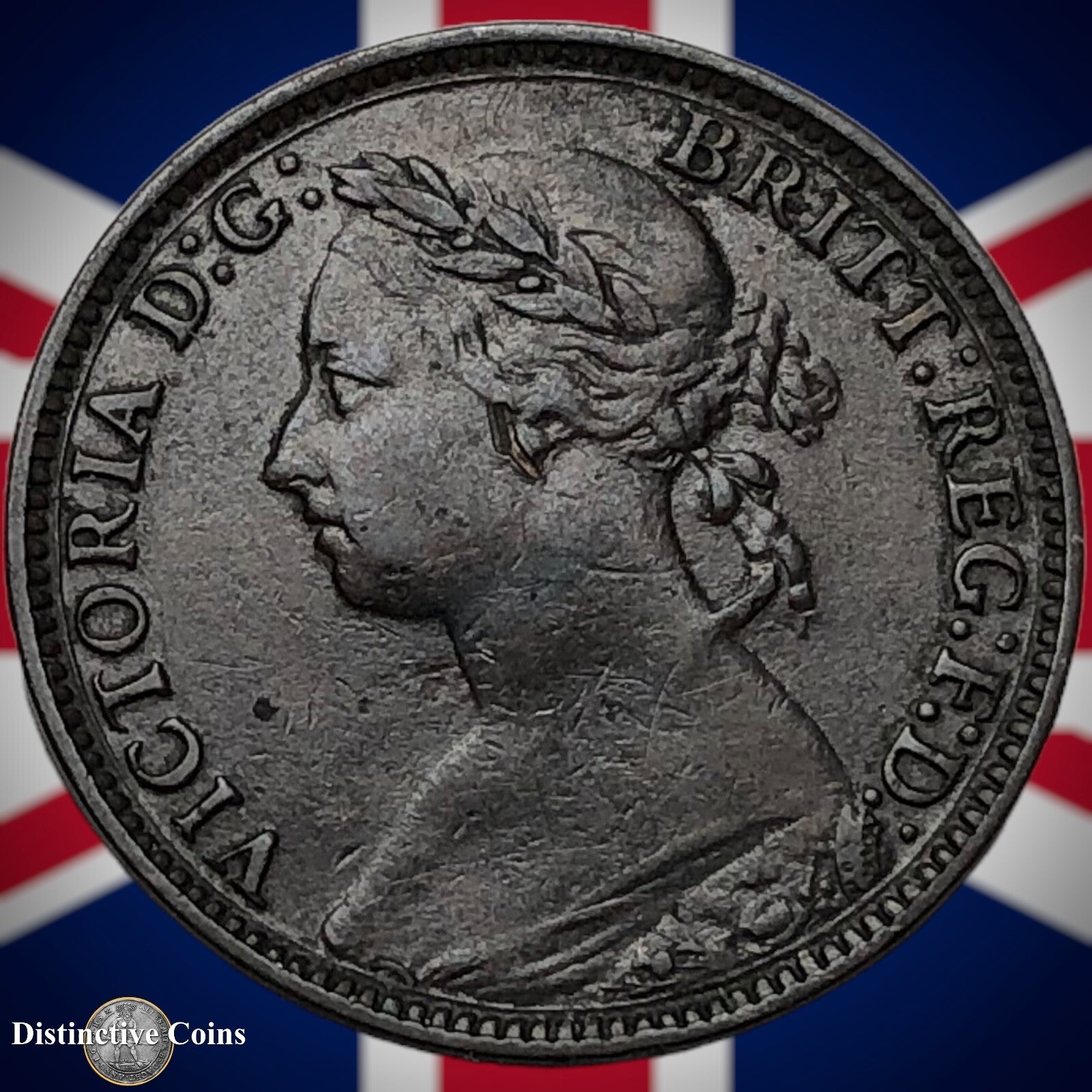 Great Britain 1881 H Farthing 1/4d GB3874