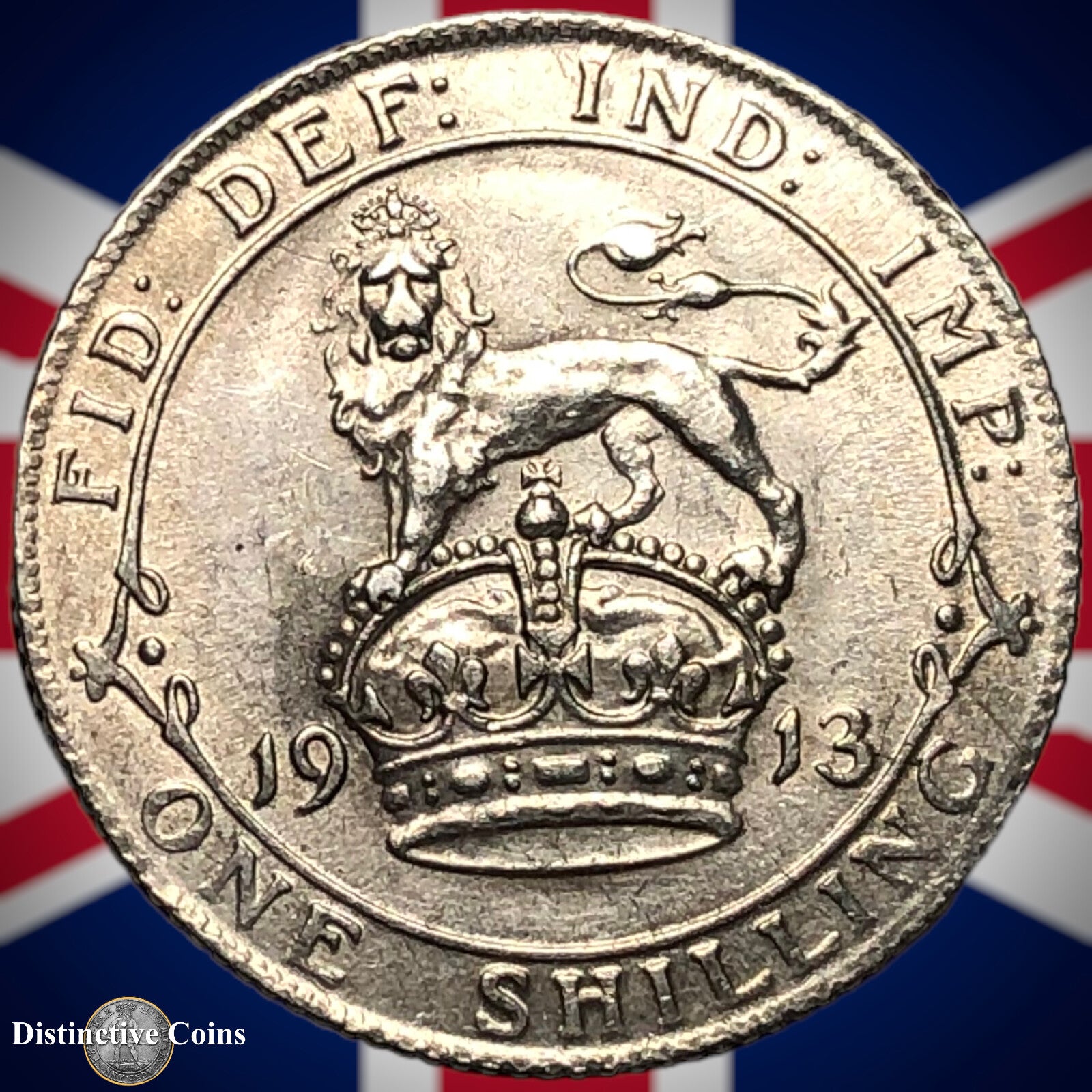 Great Britain 1913 One Shilling GB0926