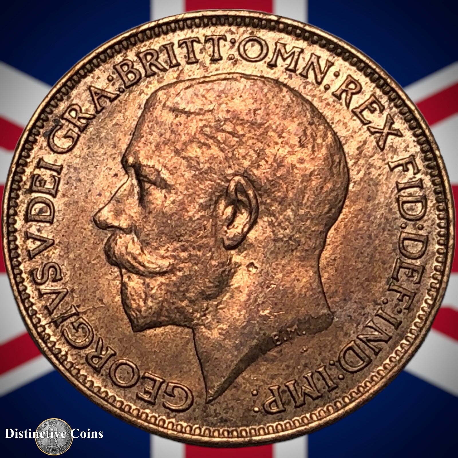 Great Britain 1923 Farthing 1/4d GB4779