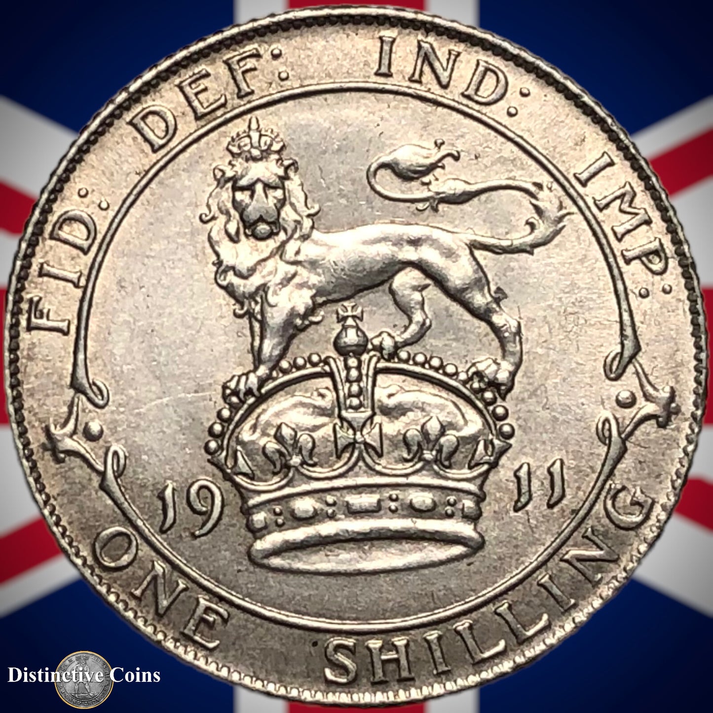 Great Britain 1911 One Shilling GB0914