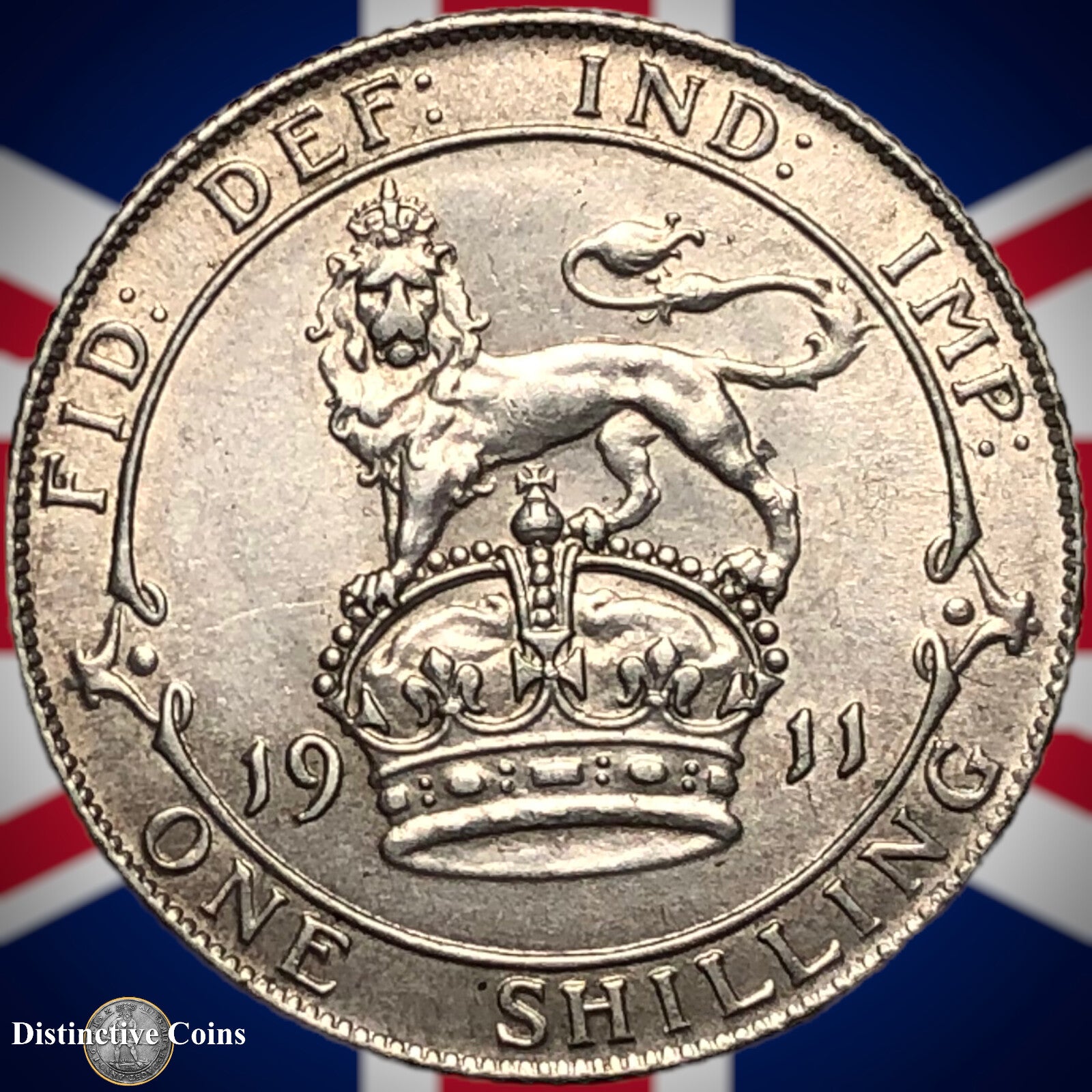 Great Britain 1911 One Shilling GB0914