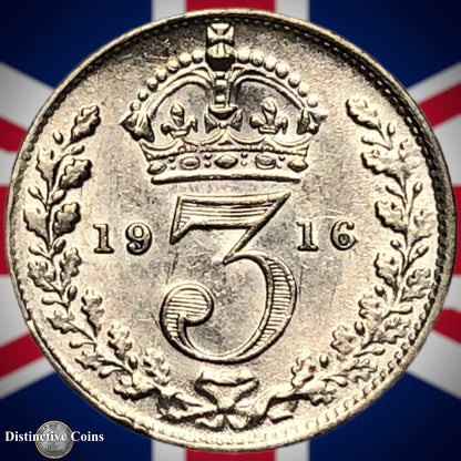 Great Britain 1916 Three Pence GB2165