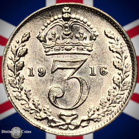 Great Britain 1916 Three Pence GB2165