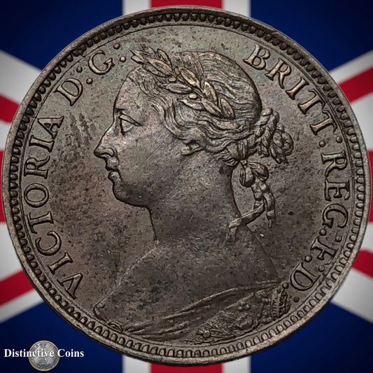 Great Britain 1890 Farthing 1/4d GB4281