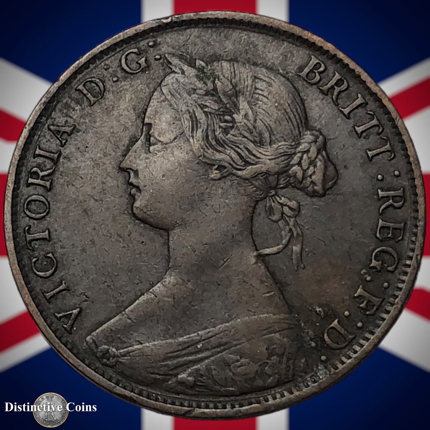 Great Britain 1862 Half Penny 1/2d GB5417